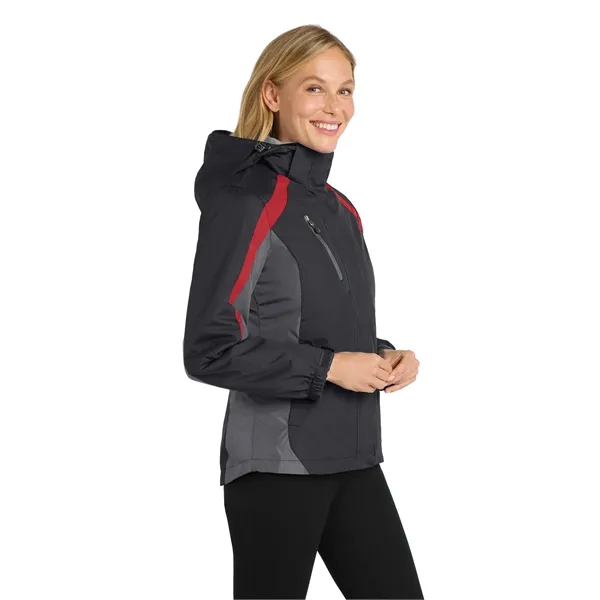 Port Authority Ladies Colorblock 3-in-1 Jacket.... from ASI 84863 SanMar