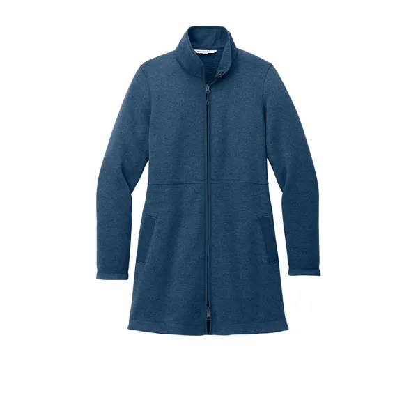 Port Authority Ladies Arc Sweater Fleece Long Jacket... from ASI 84863 SanMar