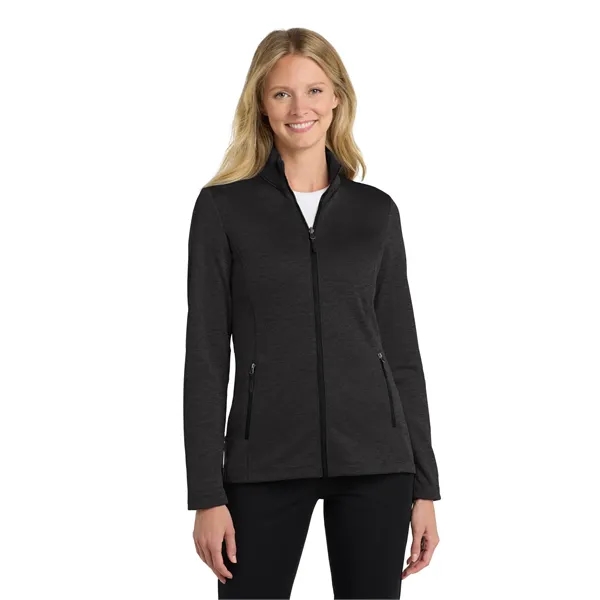 Port Authority Ladies Collective Striated Fleece Jacket.... from ASI 84863 SanMar