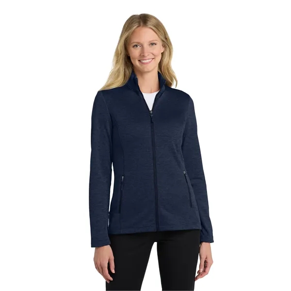 Port Authority Ladies Collective Striated Fleece Jacket.... from ASI 84863 SanMar