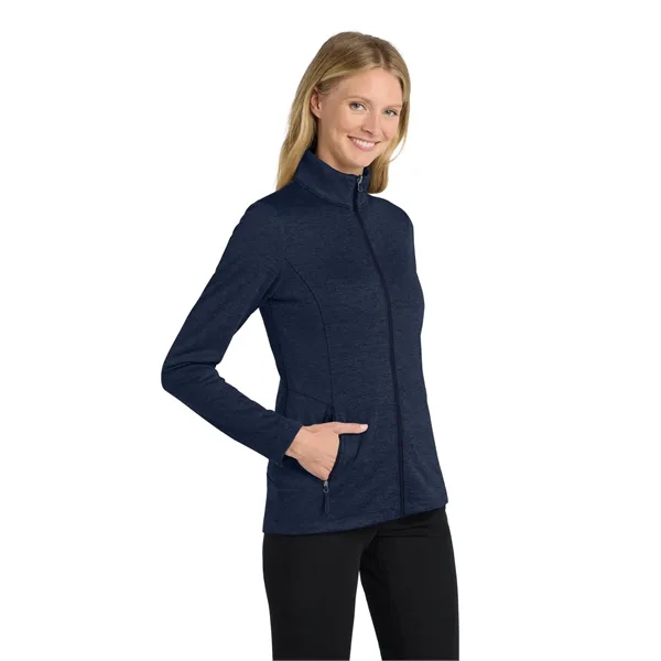 Port Authority Ladies Collective Striated Fleece Jacket.... from ASI 84863 SanMar