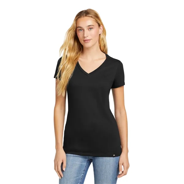 New Era Ladies Heritage Blend V-Neck Tee.... from ASI 84863 SanMar