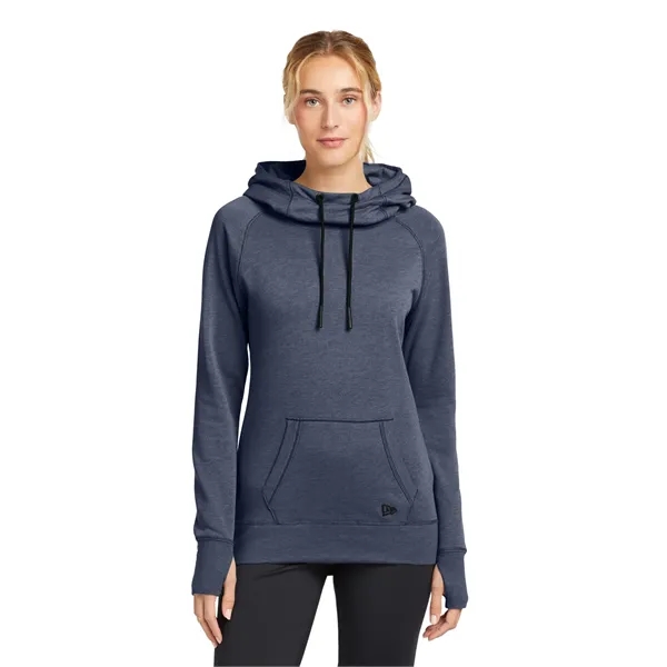 New Era Ladies Tri-Blend Fleece Pullover Hoodie.... from ASI 84863 SanMar