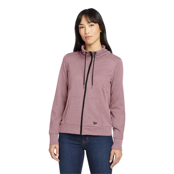 New Era Ladies Performance Terry Full-Zip Cowl... from ASI 84863 SanMar
