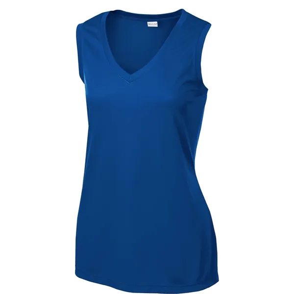 Sport-Tek Ladies Sleeveless PosiCharge Competitor V-Neck ...... from ASI 84863 SanMar