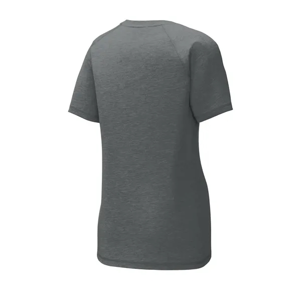 Sport-Tek Ladies PosiCharge Tri-Blend Wicking Scoop Neck ...... from ASI 84863 SanMar