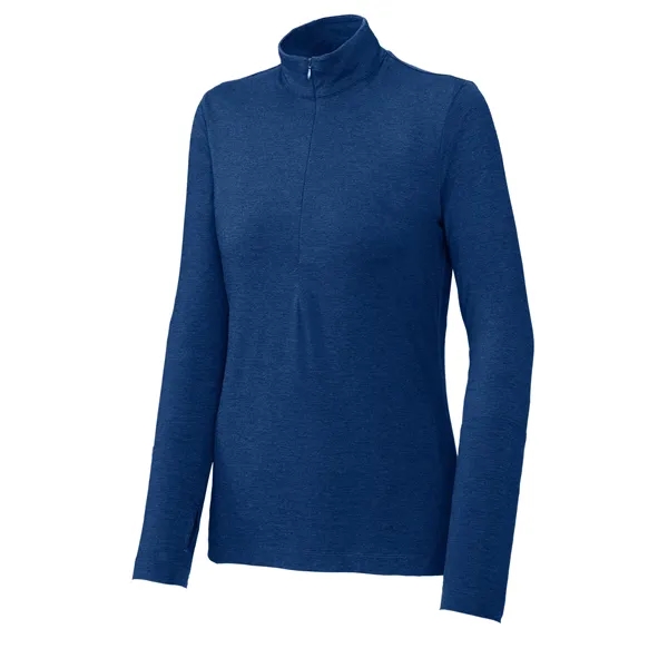 Sport-Tek Ladies Exchange 1.5 Long Sleeve 1/2-Zip... from ASI 84863 SanMar