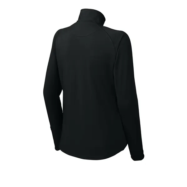 Sport-Tek Ladies Sport-Wick Stretch 1/2-Zip Pullover.... from ASI 84863 SanMar