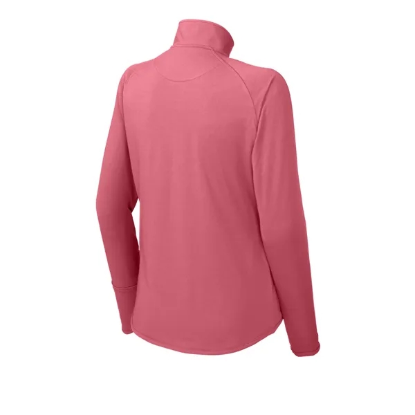 Sport-Tek Ladies Sport-Wick Stretch 1/2-Zip Pullover.... from ASI 84863 SanMar