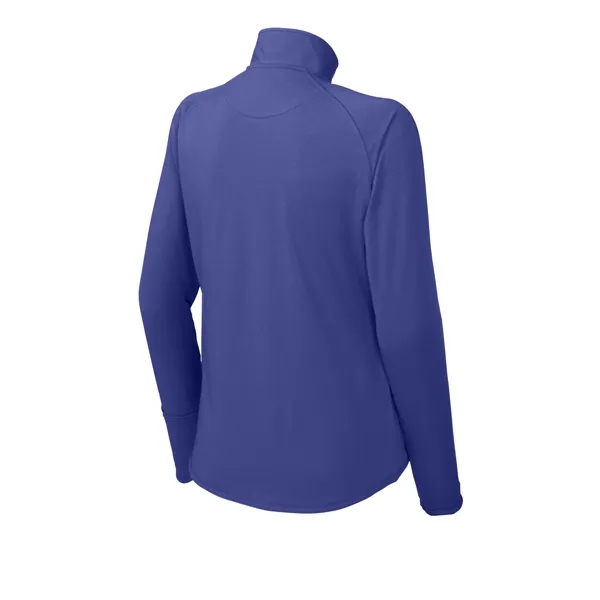Sport-Tek Ladies Sport-Wick Stretch 1/2-Zip Pullover.... from ASI 84863 SanMar