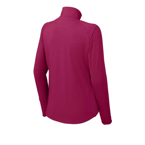 Sport-Tek Ladies Sport-Wick Stretch 1/2-Zip Pullover.... from ASI 84863 SanMar