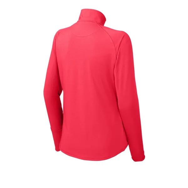 Sport-Tek Ladies Sport-Wick Stretch 1/2-Zip Pullover.... from ASI 84863 SanMar