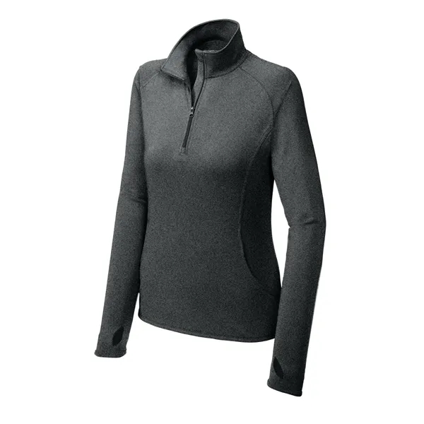 Sport-Tek Ladies Sport-Wick Stretch 1/2-Zip Pullover.... from ASI 84863 SanMar