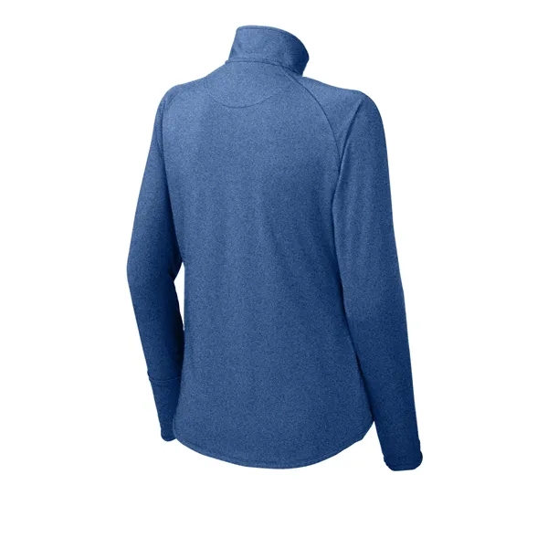 Sport-Tek Ladies Sport-Wick Stretch 1/2-Zip Pullover.... from ASI 84863 SanMar