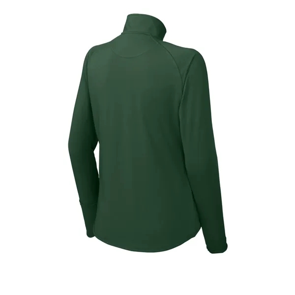 Sport-Tek Ladies Sport-Wick Stretch 1/2-Zip Pullover.... from ASI 84863 SanMar