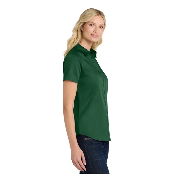 Port Authority Ladies Short Sleeve SuperPro React Twill S...... from ASI 84863 SanMar
