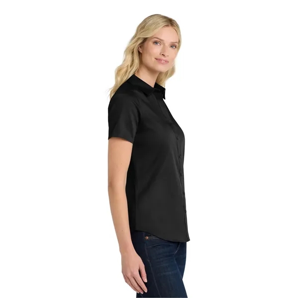 Port Authority Ladies Short Sleeve SuperPro React Twill S...... from ASI 84863 SanMar