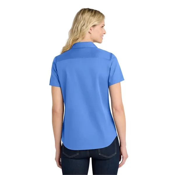 Port Authority Ladies Short Sleeve SuperPro React Twill S...... from ASI 84863 SanMar
