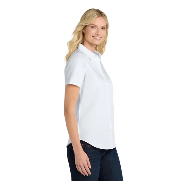 Port Authority Ladies Short Sleeve SuperPro React Twill S...... from ASI 84863 SanMar