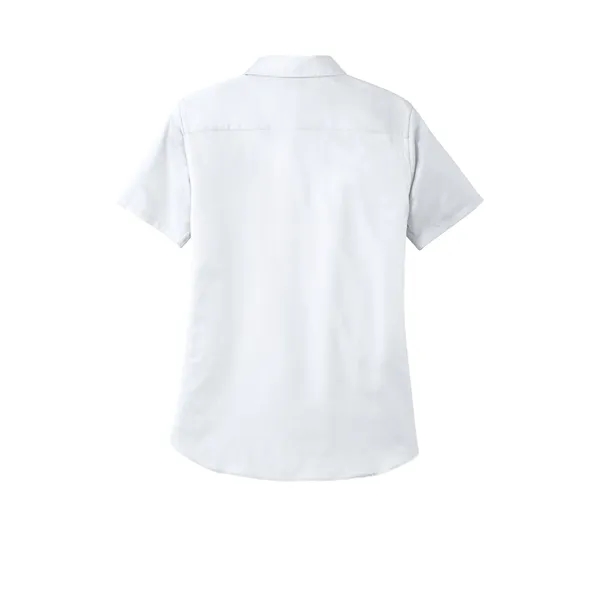 Port Authority Ladies Short Sleeve SuperPro React Twill S...... from ASI 84863 SanMar
