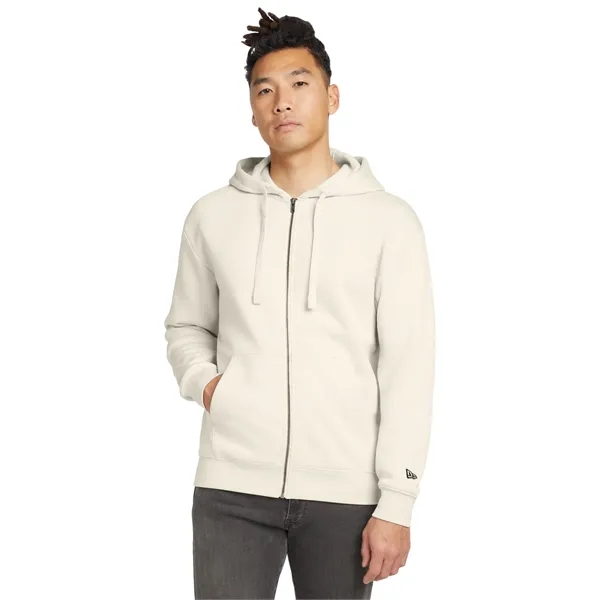 New Era Heritage Fleece Full-Zip Hoodie... from ASI 84863 SanMar