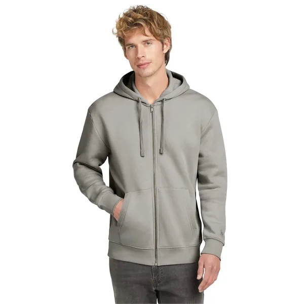 New Era Heritage Fleece Full-Zip Hoodie... from ASI 84863 SanMar