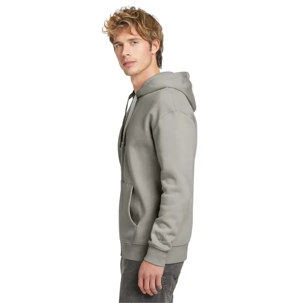 New Era Heritage Fleece Full-Zip Hoodie... from ASI 84863 SanMar