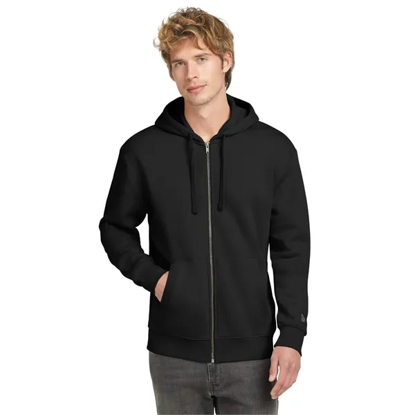 New Era Heritage Fleece Full-Zip Hoodie... from ASI 84863 SanMar