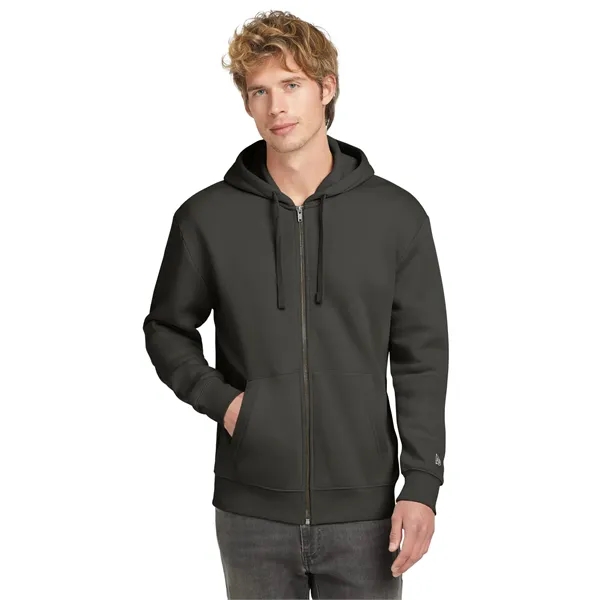 New Era Heritage Fleece Full-Zip Hoodie... from ASI 84863 SanMar