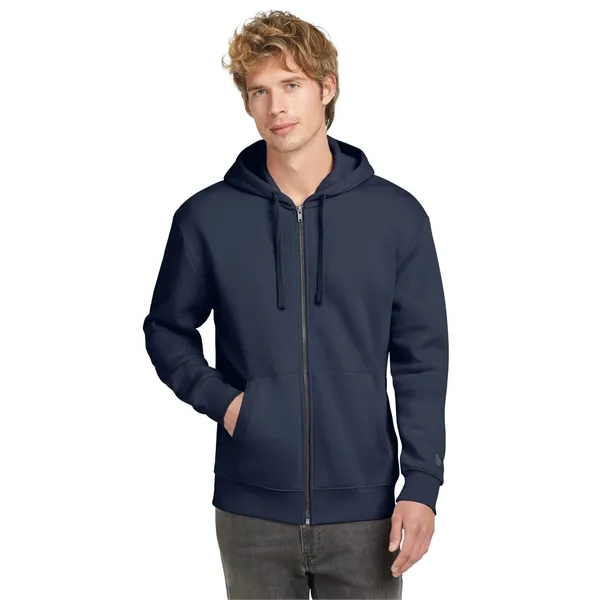 New Era Heritage Fleece Full-Zip Hoodie... from ASI 84863 SanMar