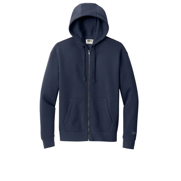 New Era Heritage Fleece Full-Zip Hoodie... from ASI 84863 SanMar