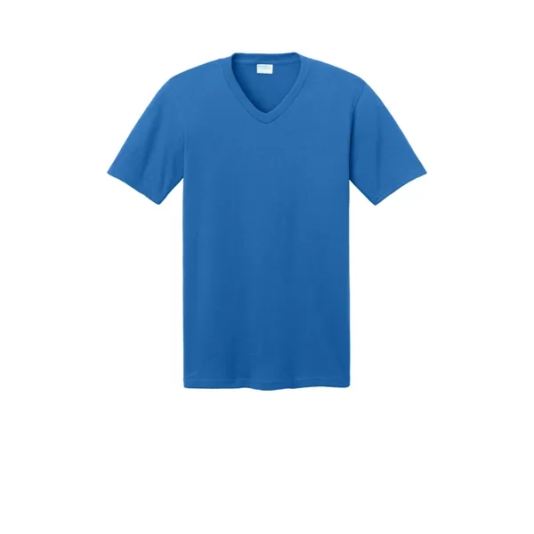 Port & Company Core Cotton V-Neck Tee.... from ASI 84863 SanMar