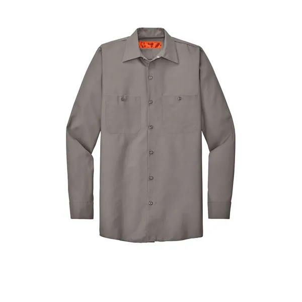Red Kap Long Size, Long Sleeve Industrial Work Shirt.... from ASI 84863 SanMar