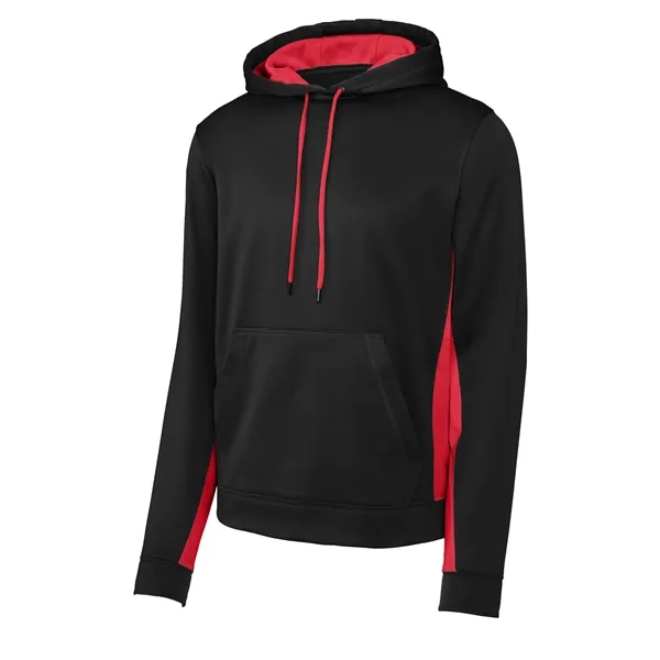 Sport-Tek Sport-Wick Fleece Colorblock Hooded Pullover.... from ASI 84863 SanMar