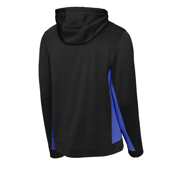 Sport-Tek Sport-Wick Fleece Colorblock Hooded Pullover.... from ASI 84863 SanMar