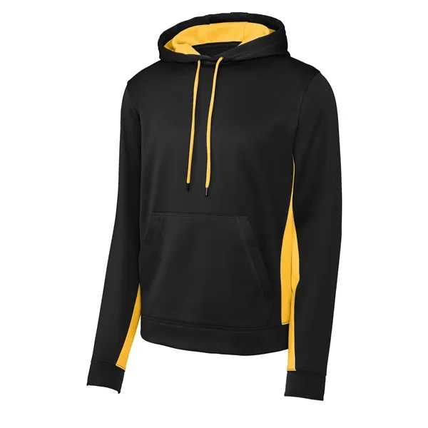 Sport-Tek Sport-Wick Fleece Colorblock Hooded Pullover.... from ASI 84863 SanMar