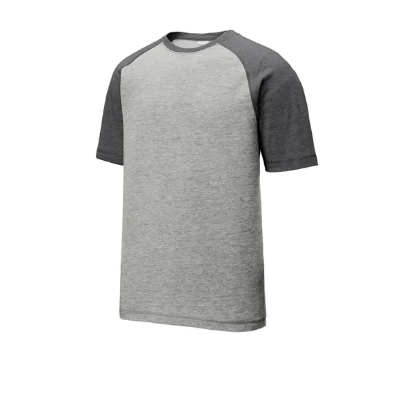 Sport-Tek PosiCharge Tri-Blend Wicking Raglan Tee.... from ASI 84863 SanMar
