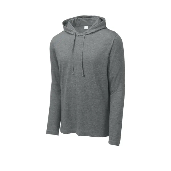 Sport-Tek PosiCharge Tri-Blend Wicking Long Sleeve Hoodie... from ASI 84863 SanMar