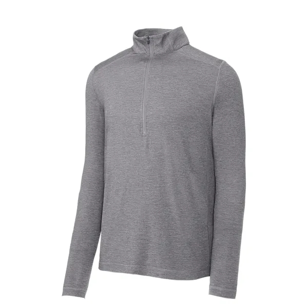 Sport-Tek Exchange 1.5 Long Sleeve 1/2-Zip... from ASI 84863 SanMar