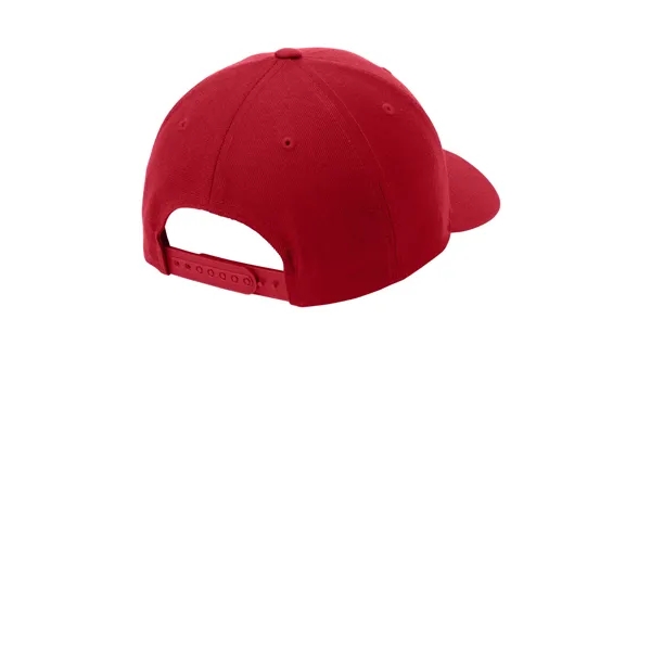 Sport-Tek Yupoong Curve Bill Snapback Cap.... from ASI 84863 SanMar