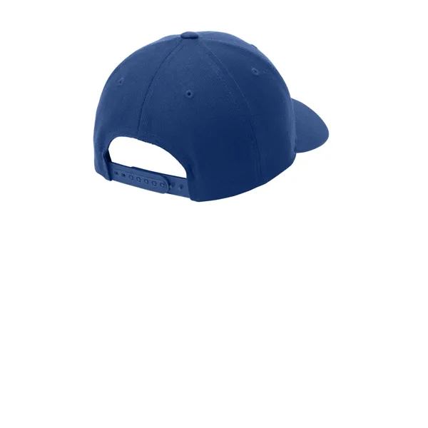 Sport-Tek Yupoong Curve Bill Snapback Cap.... from ASI 84863 SanMar
