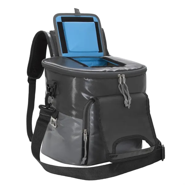 The Viking Collection® 24-Can Tarpaulin Cooler Tote-Pack... from ASI 40480 Koozie Group