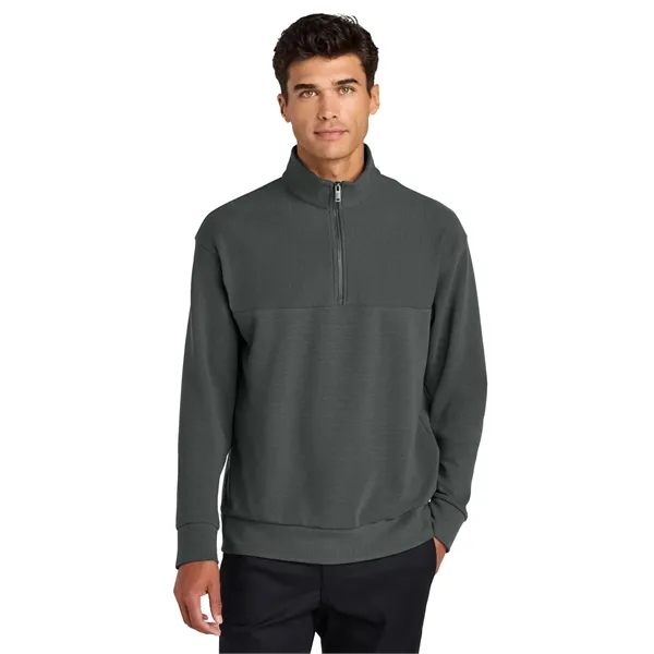 Mercer+Mettle Linear Texture 1/4-Zip... from ASI 84863 SanMar