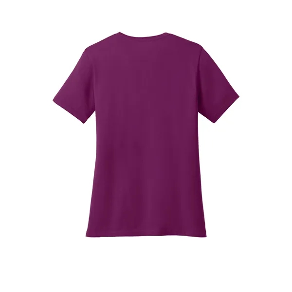 Port & Company Ladies Core Cotton V-Neck Tee.... from ASI 84863 SanMar