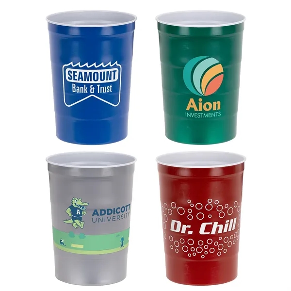 16 oz USA-Made Steel Chill Cup... from ASI 36730 Ariel Premium Supply Inc