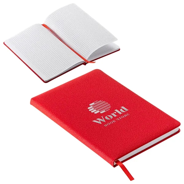 Padded Hardcover Journal with Grid-Lined Paper... from ASI 36730 Ariel Premium Supply Inc