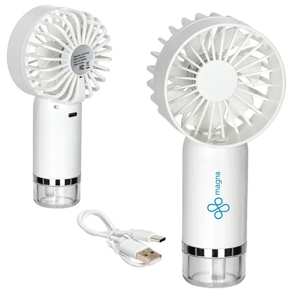 Handheld Rechargeable Misting Fan... from ASI 36730 Ariel Premium Supply Inc