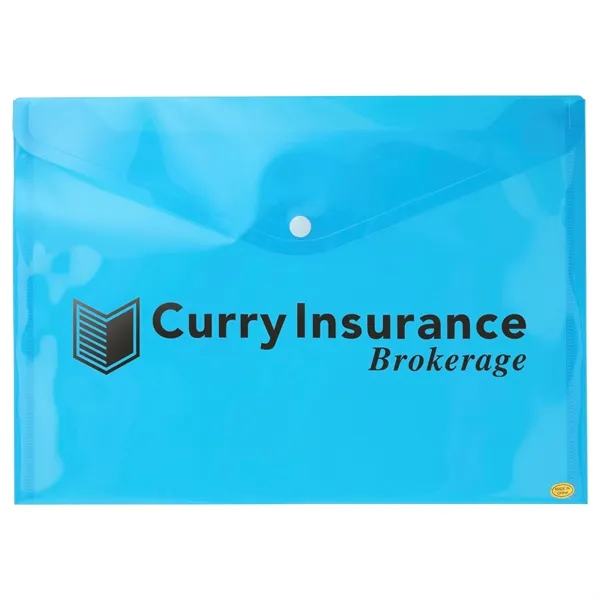 Document folder with secure snap closure; fits 8.5" x 11" papers.... from ASI 66887 PCNA / Bullet