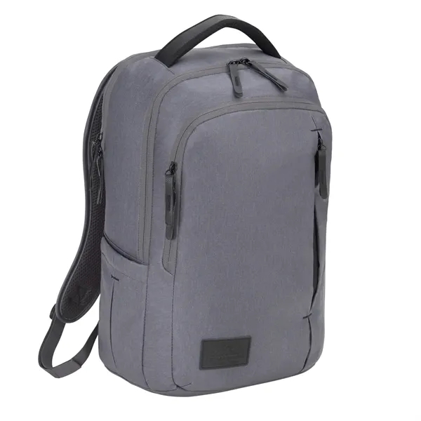 15" laptop backpack made with water-resistant materials.... from ASI 66887 PCNA / Leeds