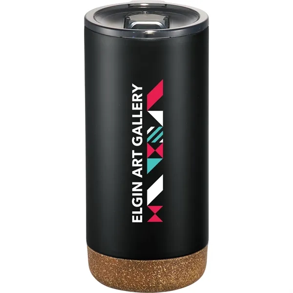 16 oz. vacuum insulated stainless steel tumbler with skid-proof cork bottom... from ASI 66887 PCNA / Leeds